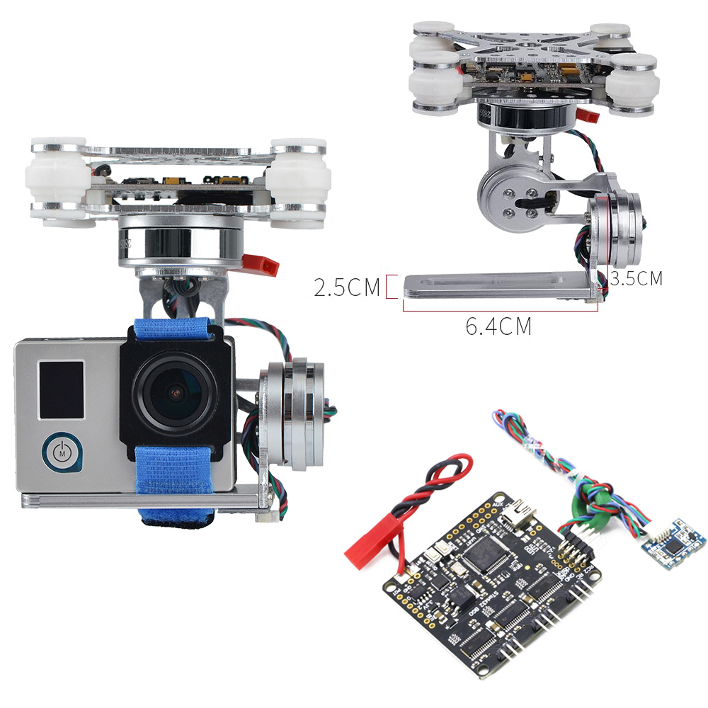 Drone Gimbal Mount - RCTOSKY Supporto per fotocamera con giunto