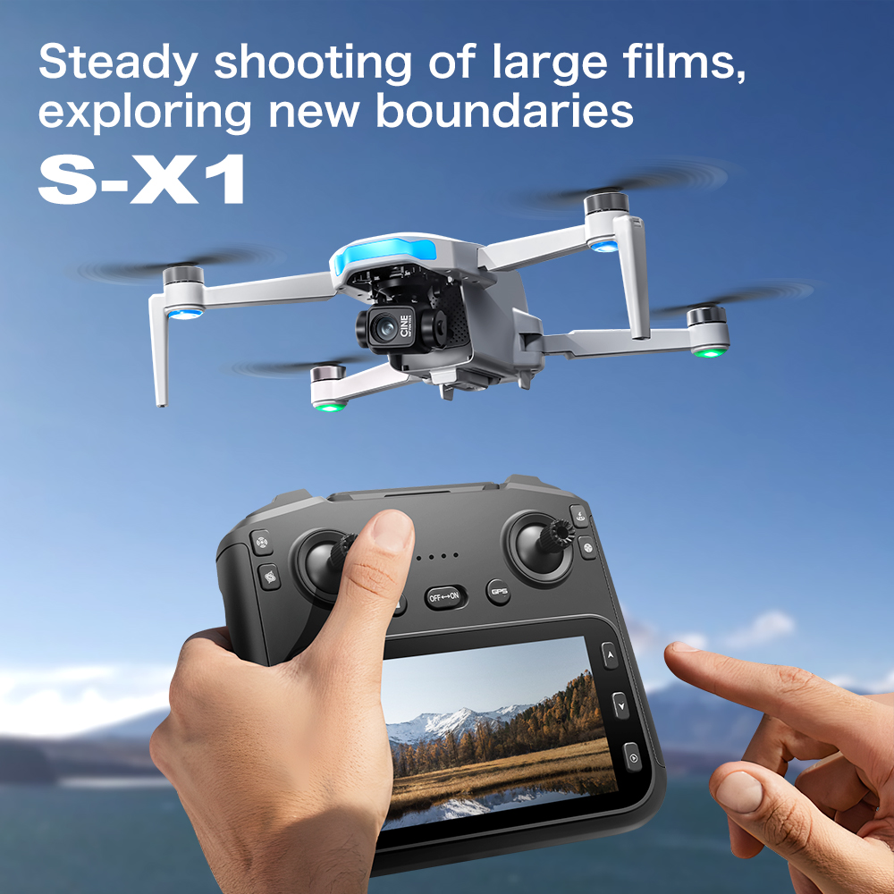 Drone Aereo Originale S-X1 GPS - Drone Gimbal 3 Axis recensione e prezzo